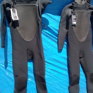 Two Brand New Never Worn Neoprene O'NEILL Wetsuits.